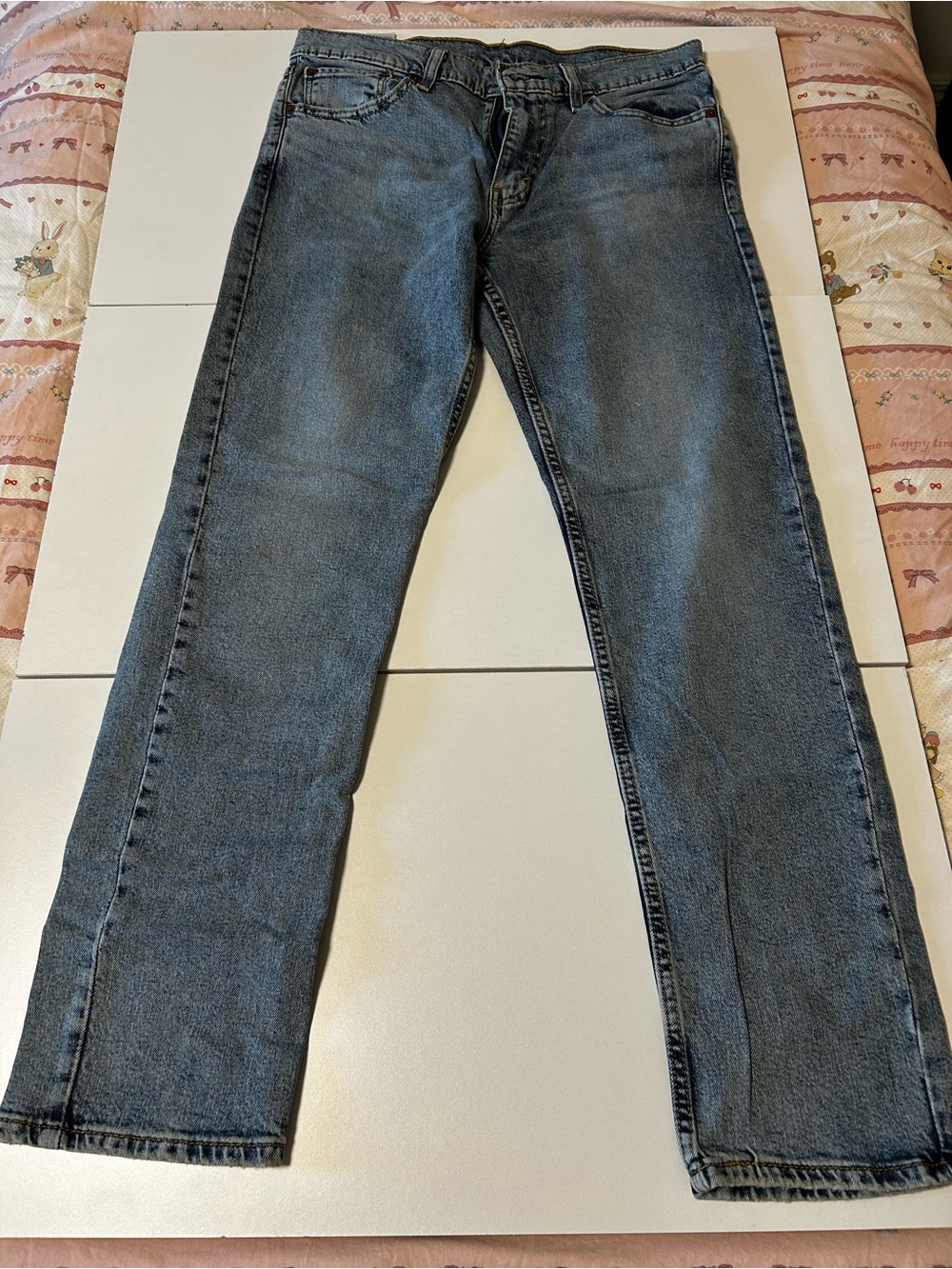 Levi's 511 Men's Light Wash Straight Jeans
